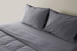 Celia Pamuk Luxury Nevresim Setleri Antrasit - Thumbnail