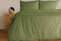 Celia Pamuk Luxury Nevresim Setleri Yeşil - Thumbnail