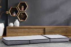 Deluxe Kuştüyü Sünger Katlanır Yatağı 90x190 Cm - Thumbnail
