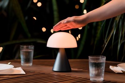 Lexon - Mina Lamp L Metalik Gri