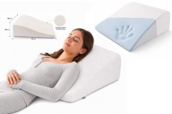 Visco Reflux Dik Açılı Tencel Kumaş Reflü Yastığı - Thumbnail